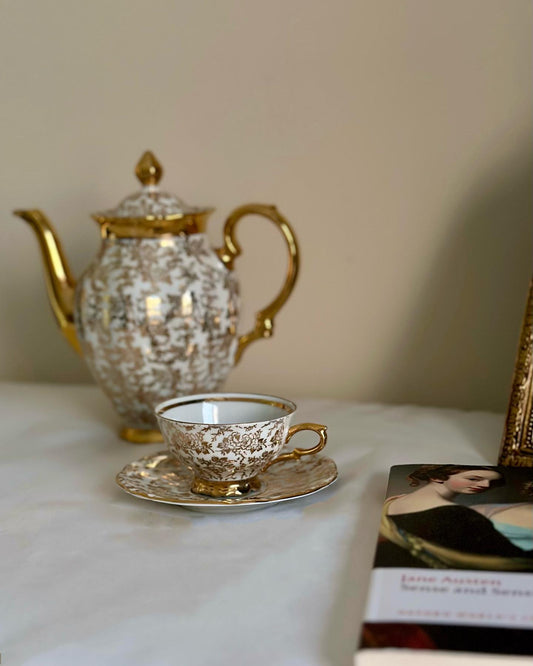 طقم ابريق وكوب الماني