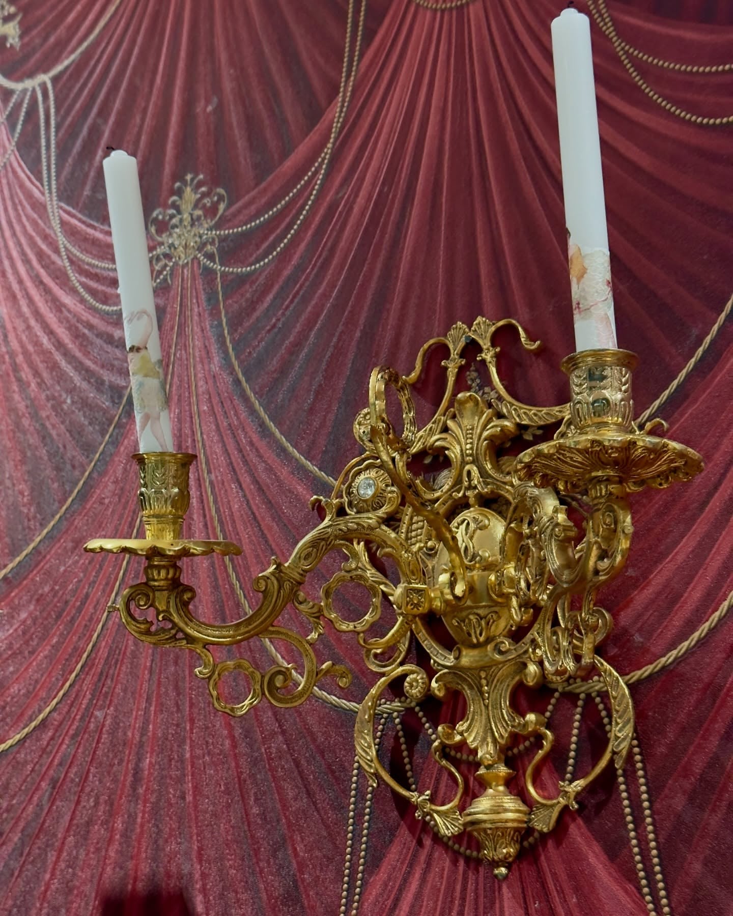 حامل شمع نحاس