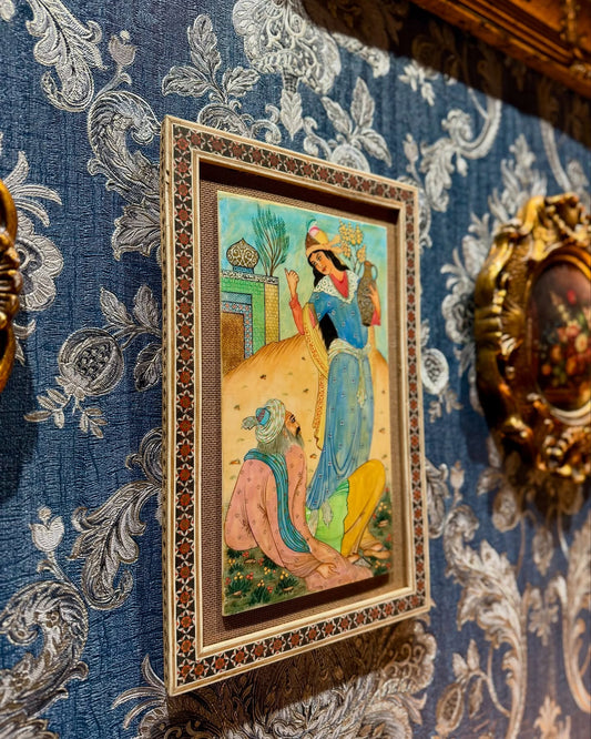 لوحة سيراميك فارسية