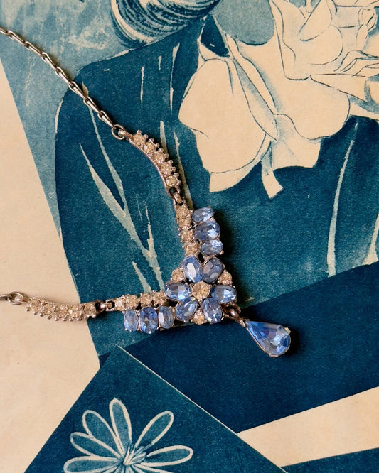 طقم نسائي حجر اكوامارين