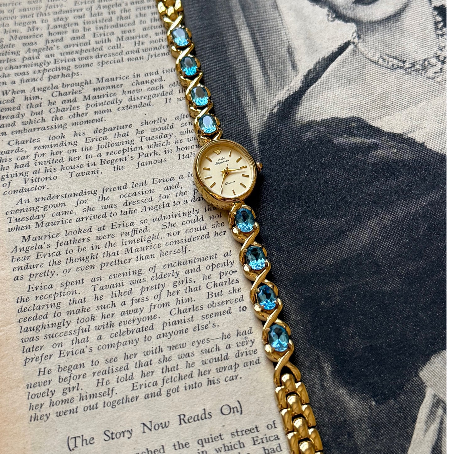 ساعة نسائية jules jurgensen