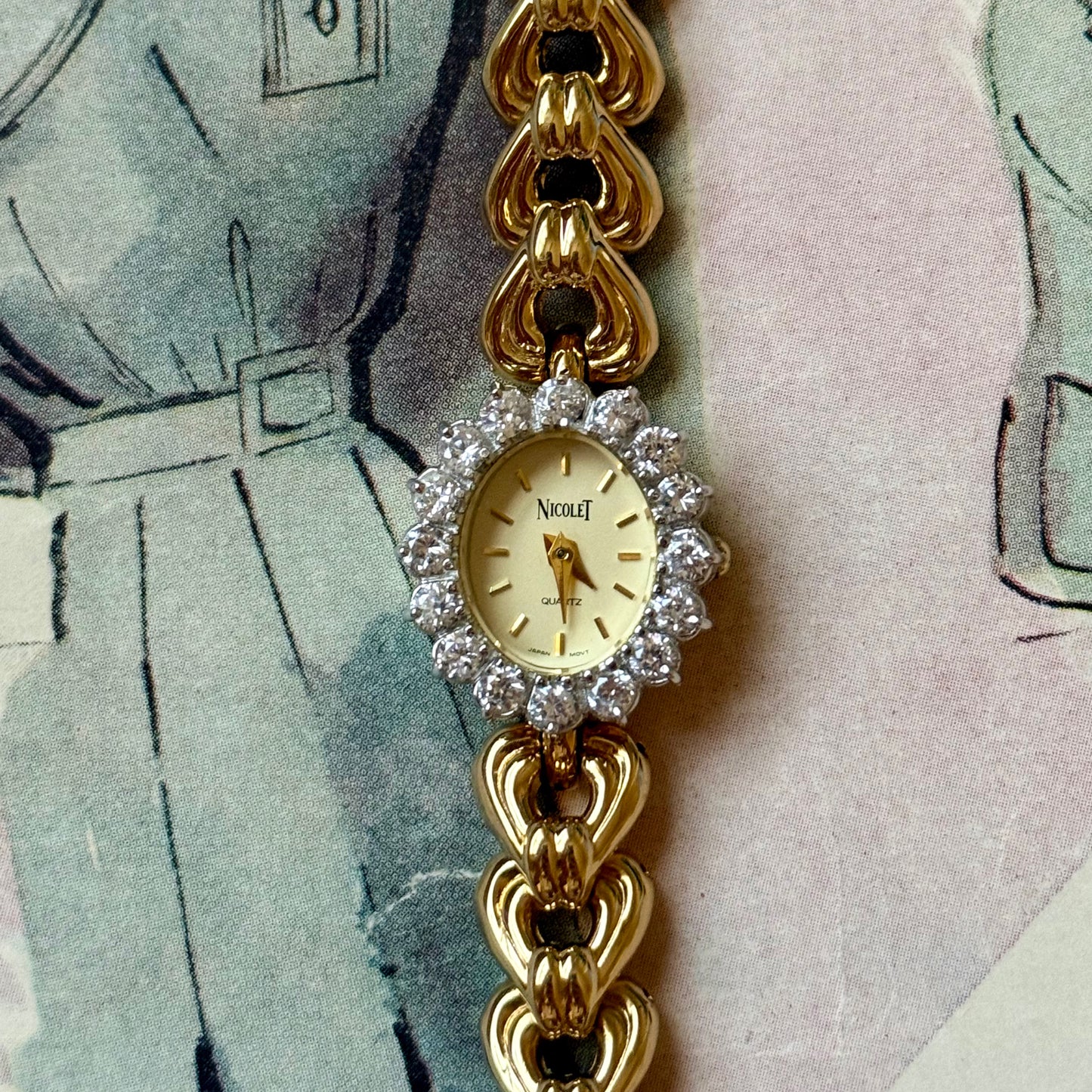ساعة نسائية nicolet