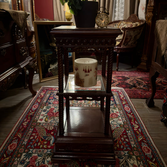 طاولة خشب فنتج