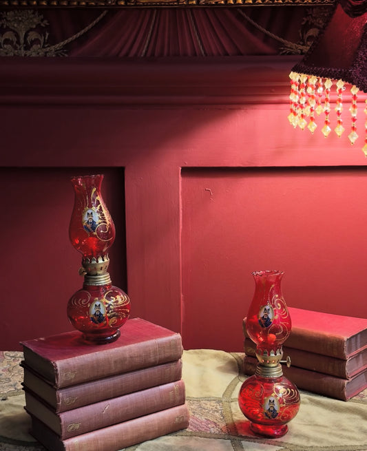 طقم مصباح زيتي