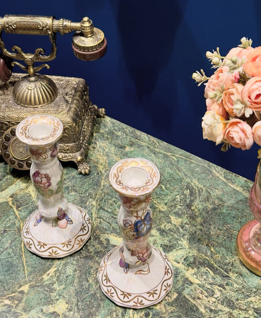 طقم شمعدان سيراميك