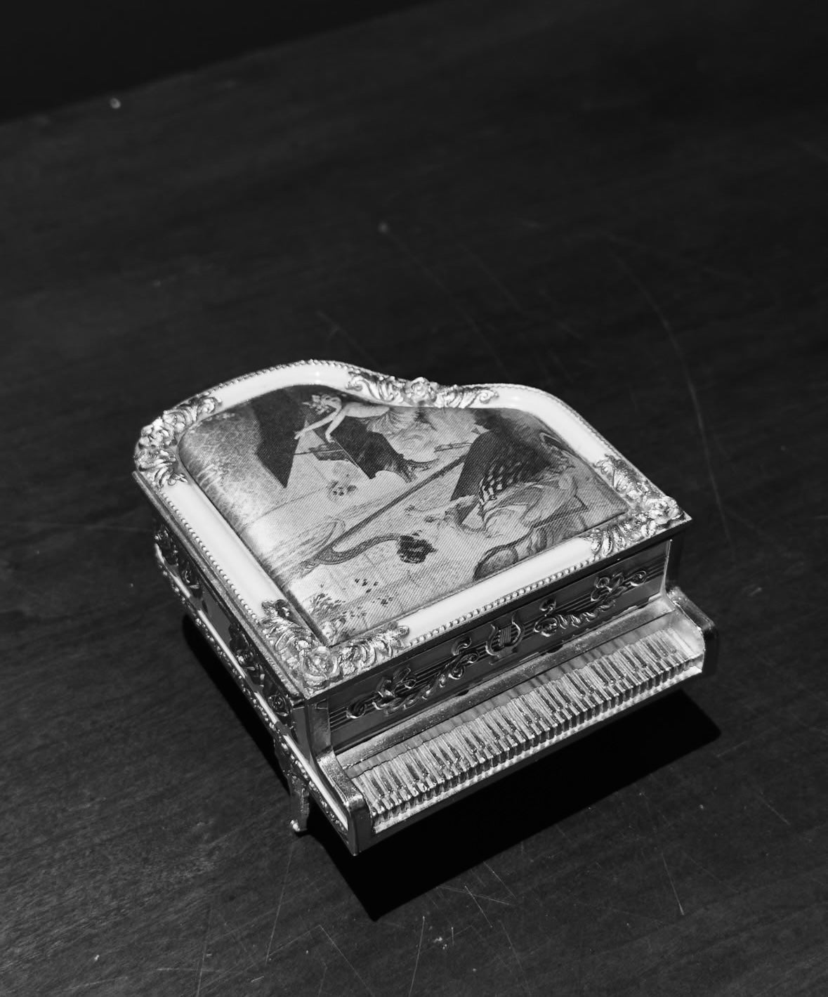Vintage music boxes