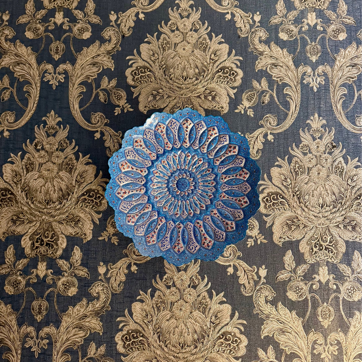 طبق نحاس ايراني