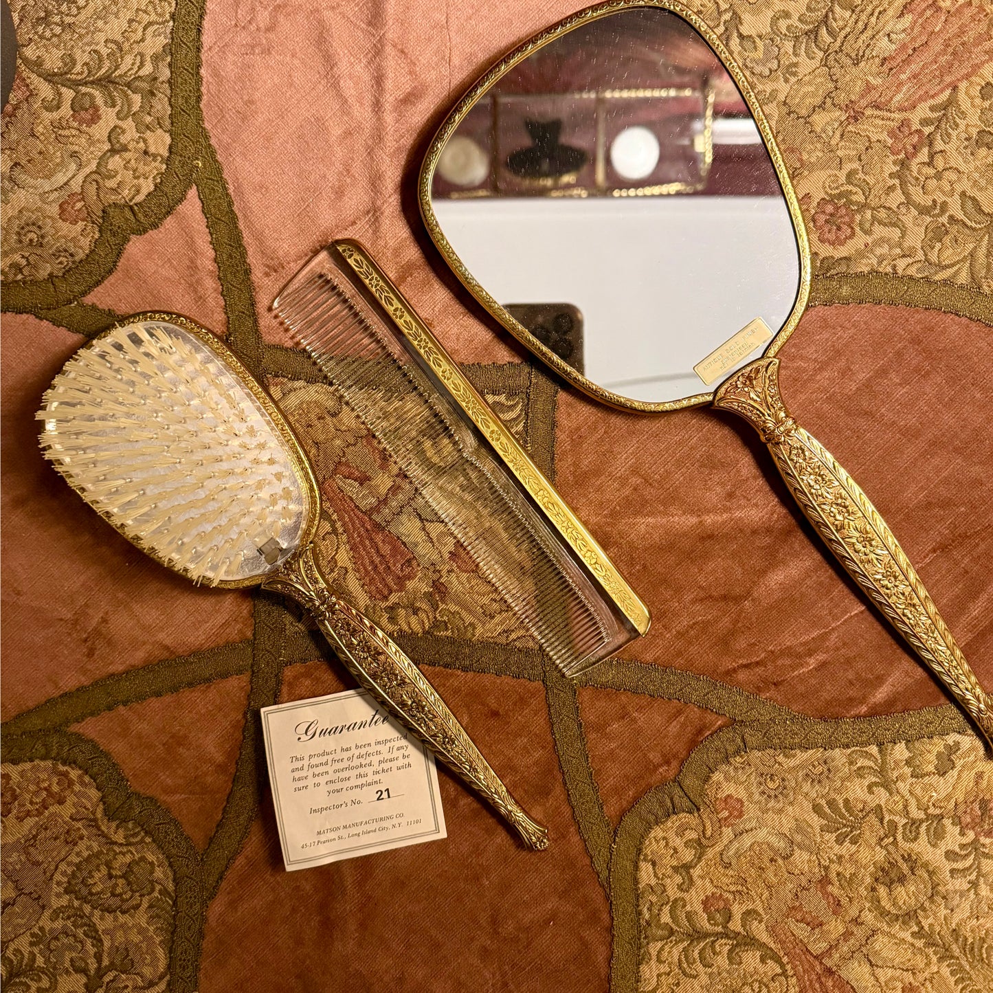 طقم تسريحة فنتج