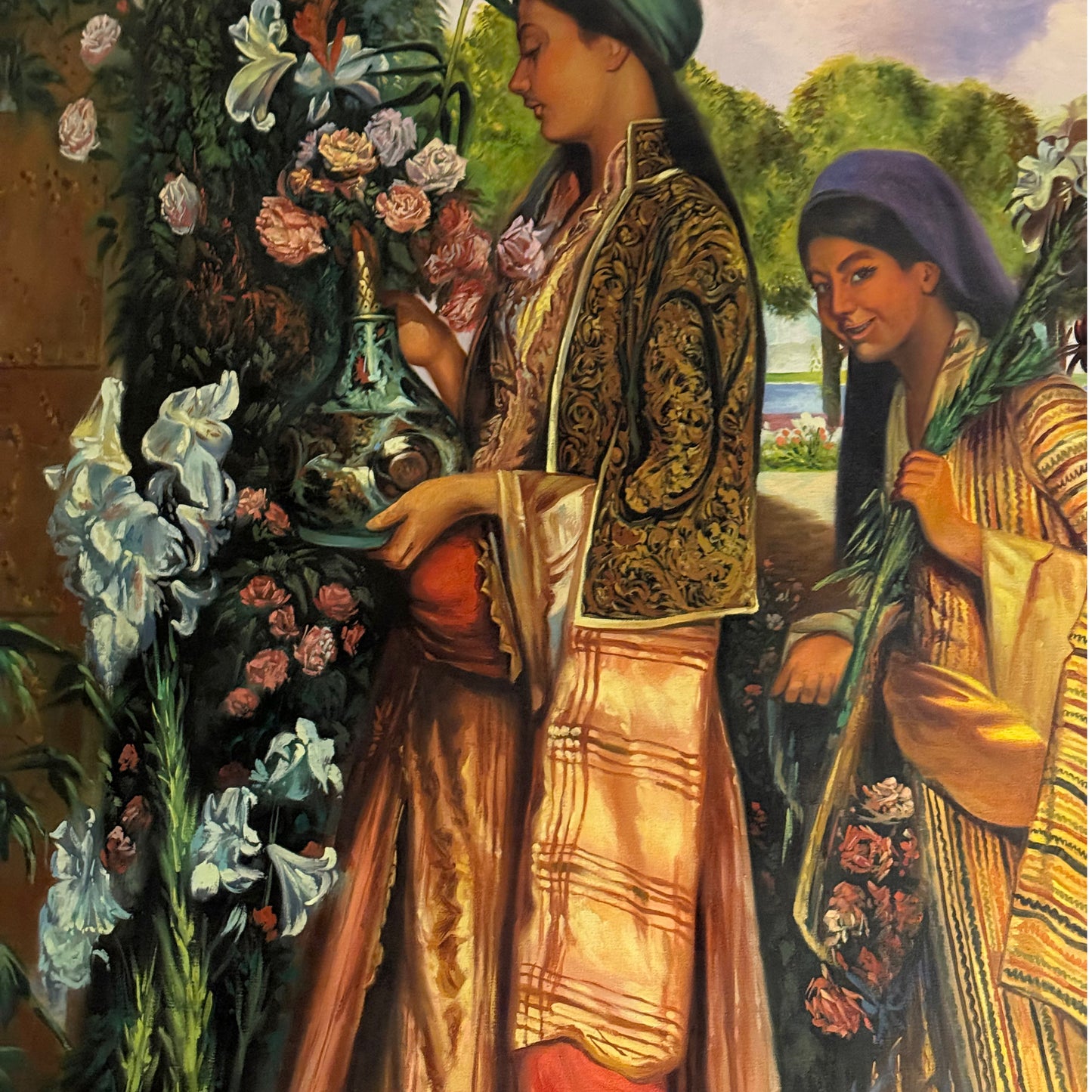 لوحة ايرانية فنتج