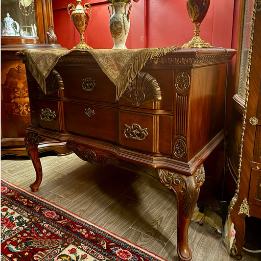 كونسول خشبي كبير