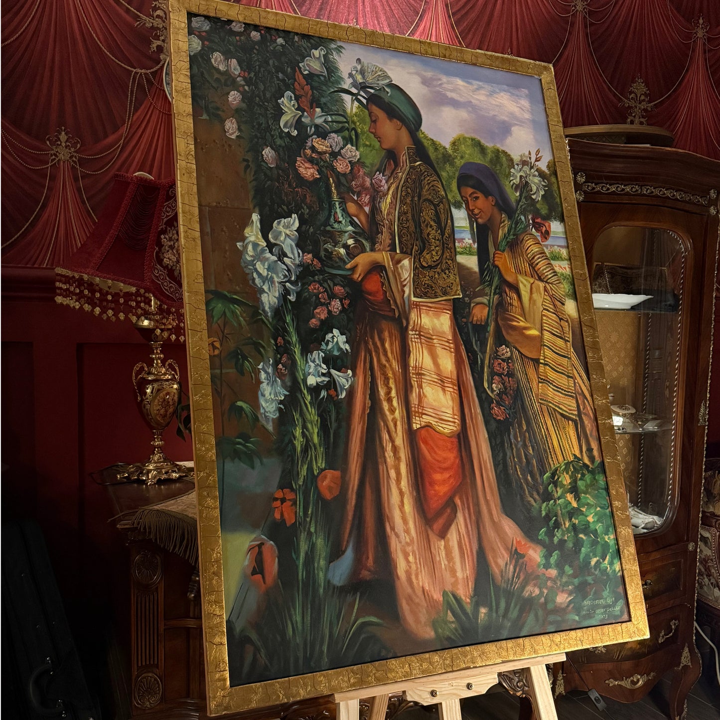 لوحة ايرانية فنتج