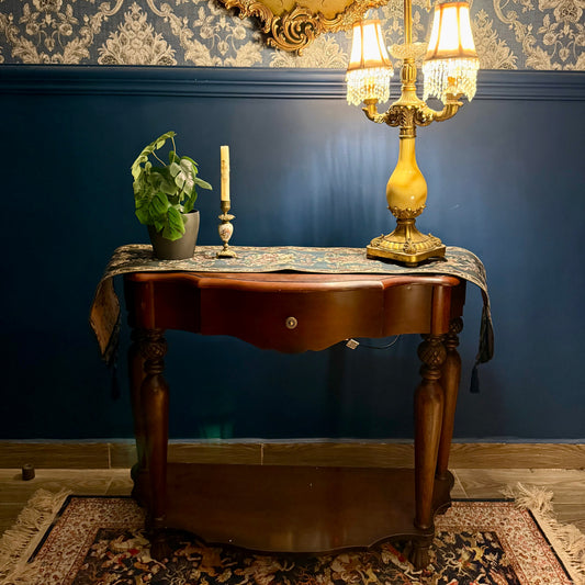 كونسول خشبي فنتج