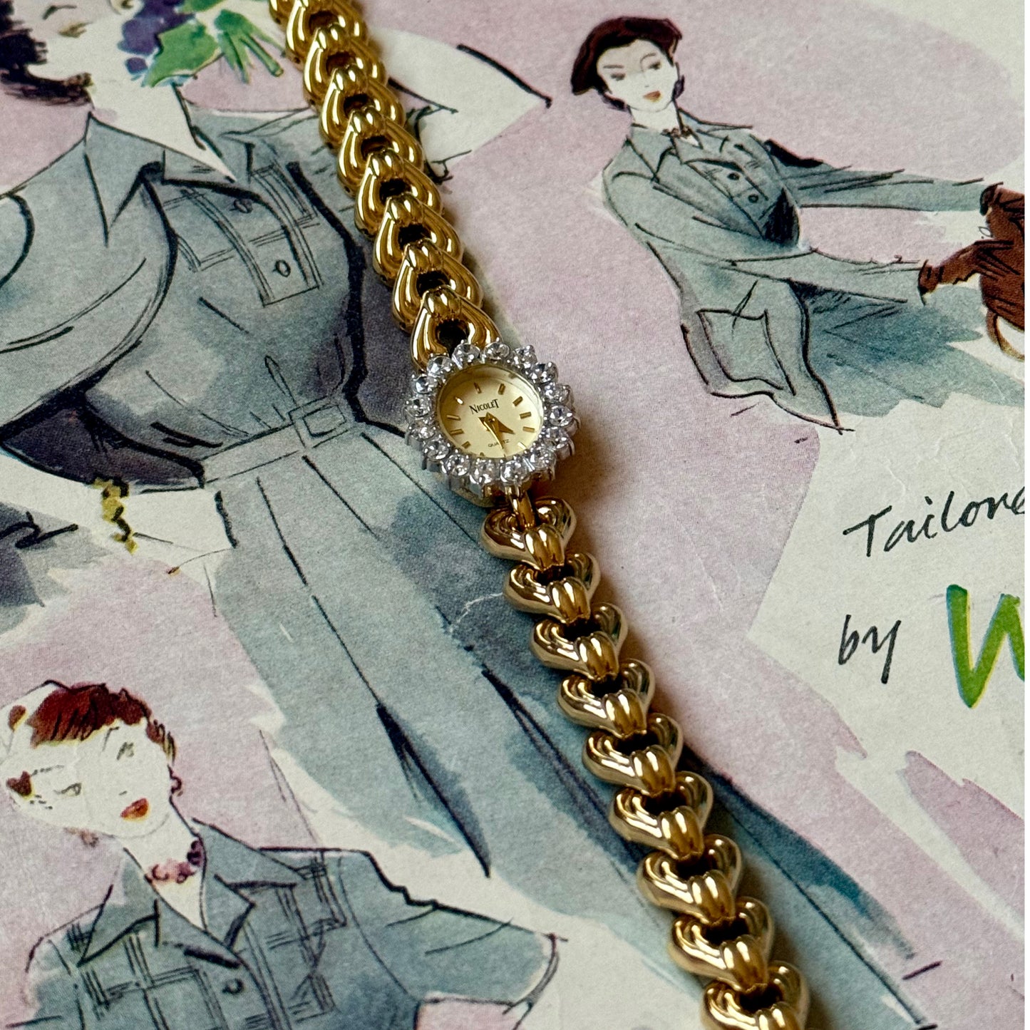 ساعة نسائية nicolet