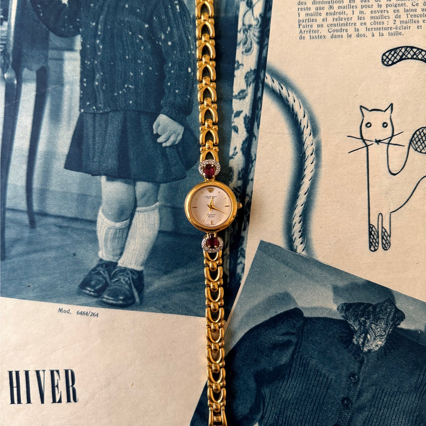 ساعة نسائية jules jurgensen