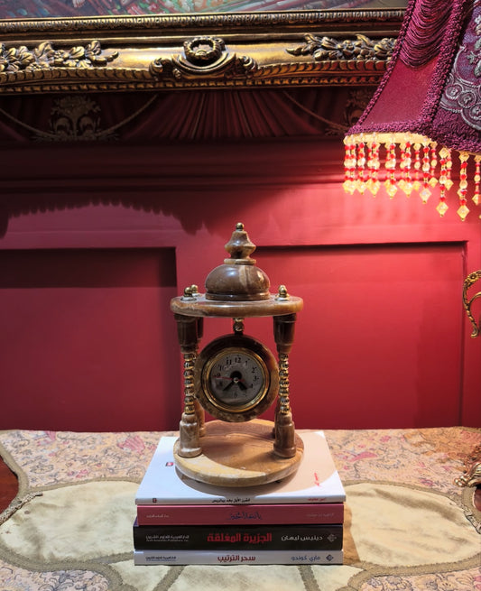 ساعة مكتبية رخام